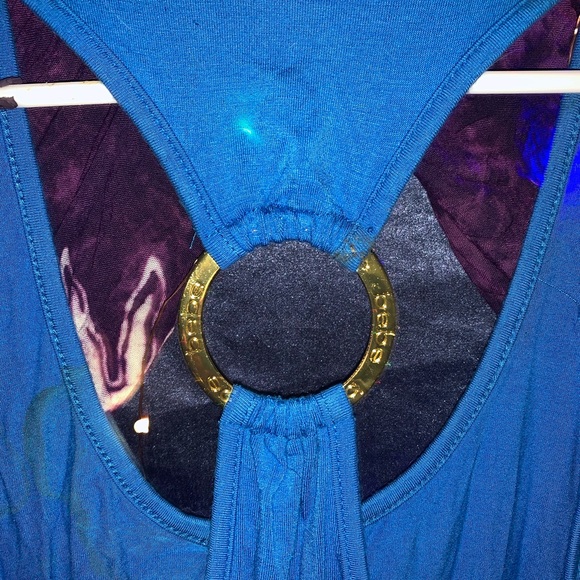 Bebe Blue Tank - Picture 5 of 6